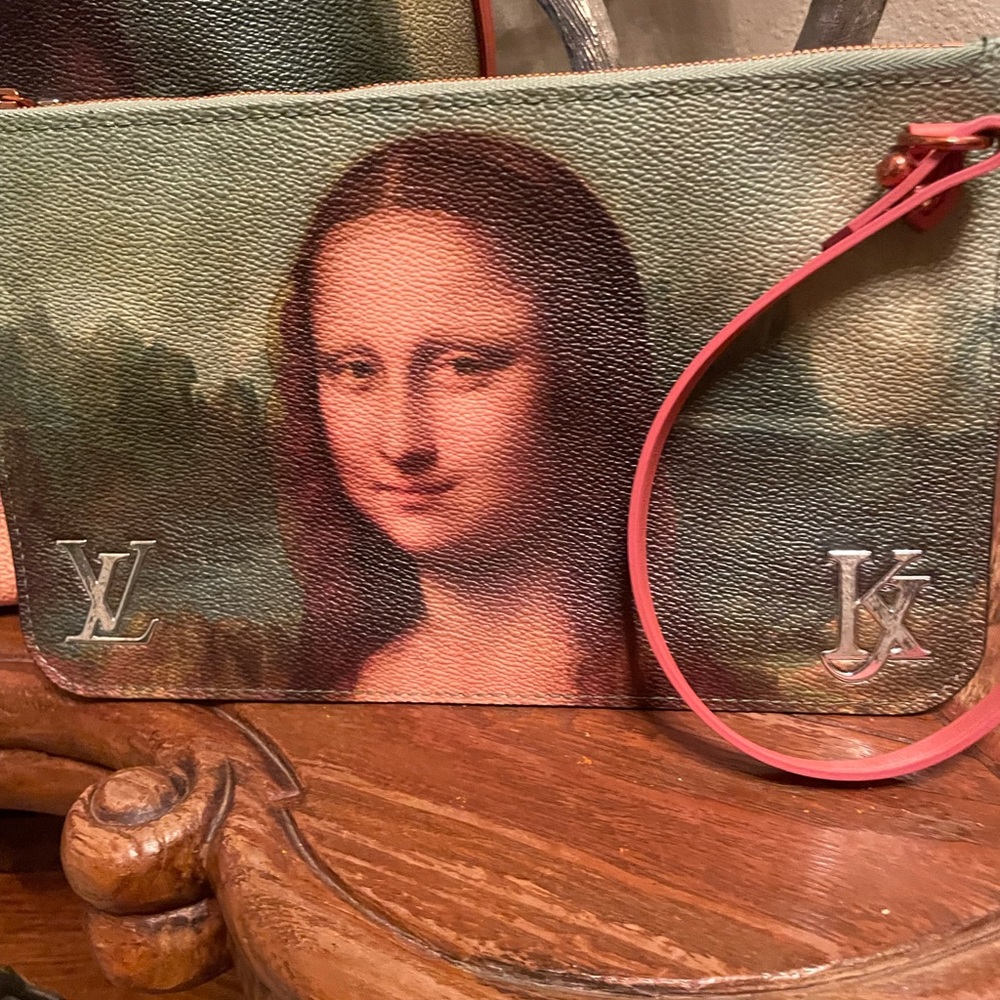 Brand New LOUIS VUITTON Masters Jeff Koons Da Vinci Neverfull MM. - Picture 4 of 7